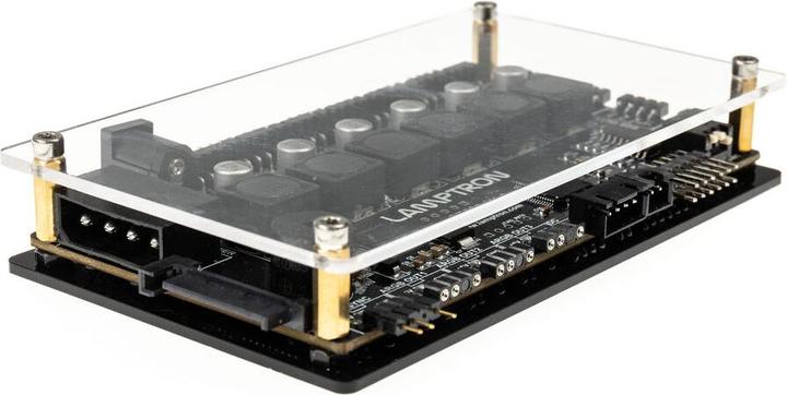 Actual product image Lamptron CT625 All-In-One Controller, 6x IPS - schwarz (6 Fan)