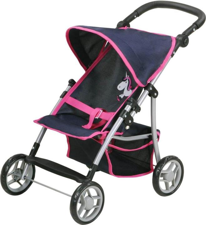 Knorrtoys Puppenbuggy Liba - UMA. Das Einhorn blue