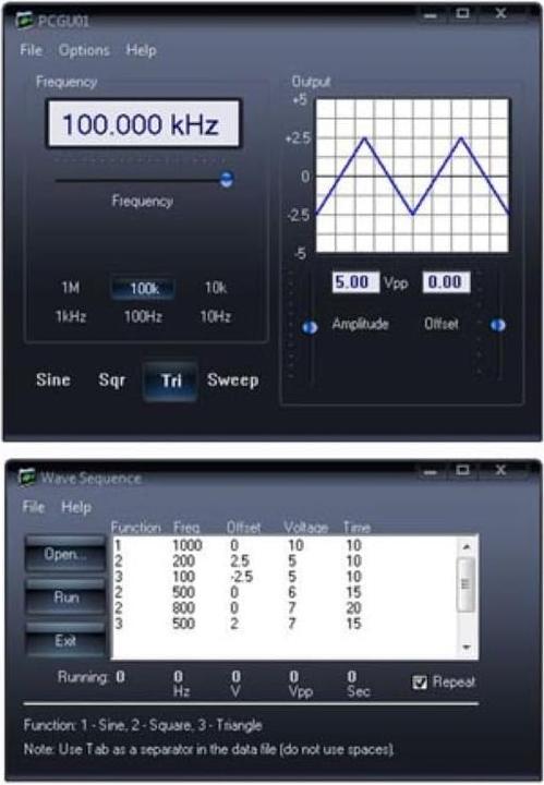 Produktbild Velleman Funktionsgenerator Für PC Mit Usb-Anschluss
