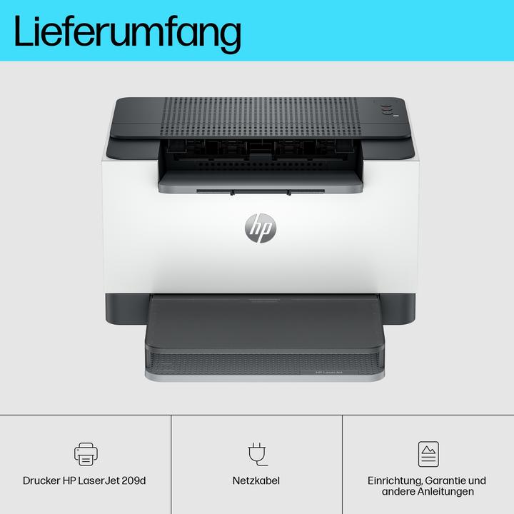 Produktbild HP LaserJet M209d - Printer - B/W (Laser, Schwarz-Weiss)