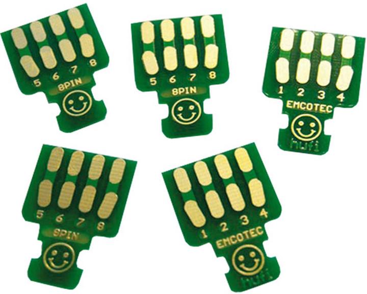 Image du produit Emcotec cartes à souder 8 pôles 5pcs.