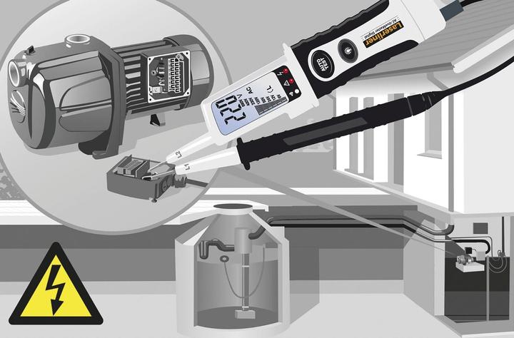Actual product image Laserliner Continuity Tester AC-tive-Master Digital (CAT III 1000V, CAT IV 600V)