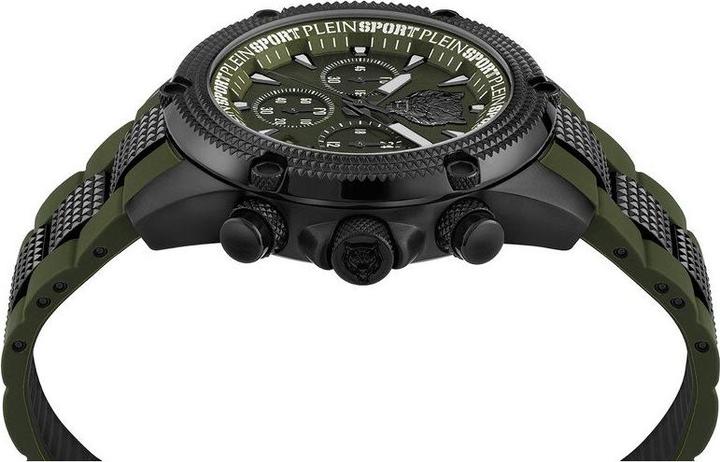 Immagine prodotto Plein Sport PSDBA0223 Cronografo Hurricane 44mm 5ATM (Orologio da polso analogico, 44 mm)