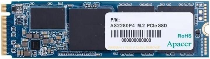 Actual product image Apacer SSD 256GB 1.1G/1.8G AS2280P4 M.2 APA| PCIe 3D TLC - Solid State Disk - NVMe (256 GB, M.2 2280)