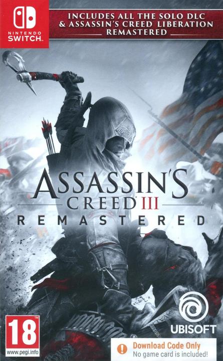 Actual product image Ubisoft Assassin's Creed 3 - Remastered (Switch, Switch Lite, Switch OLED, DE)