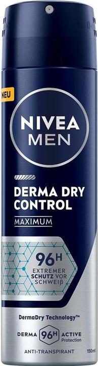 Immagine prodotto NIVEA Derma Dry Control Maximum Spray (Getto vaporizzato, 150 ml)