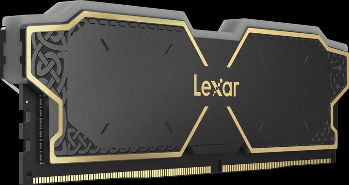 Actual product image Lexar Kit Barrettes mémoire 32Go (2x16Go) DIMM DDR5 Thor RGB 6000MHz (Noir) (2 x 16GB, 6000 MHz, DDR5 RAM, DIMM)