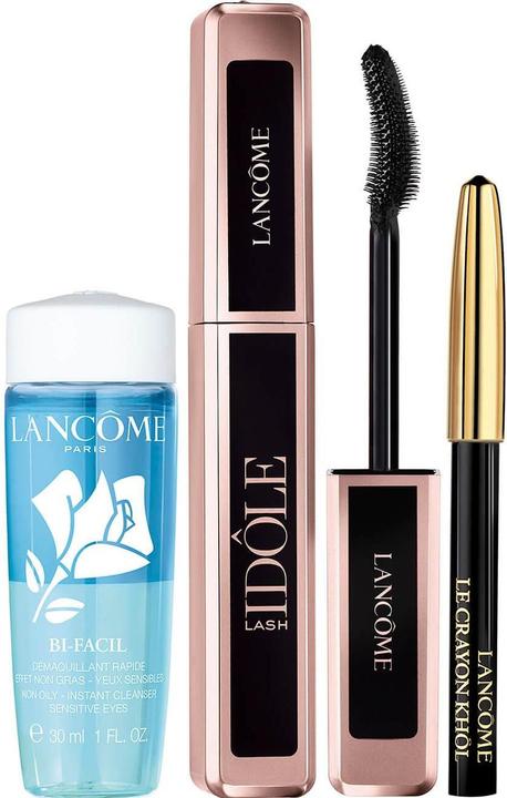 Actual product image Lancôme Lash Idôle Mascara 01 + Kajal 01 + Bi-Facil 30ml (01 Glossy Black)