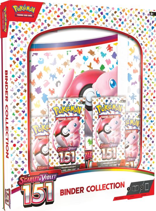 Pokémon TCG : Scarlet & Violet-151 Binder Collection (Anglais, Pack de boosters)
