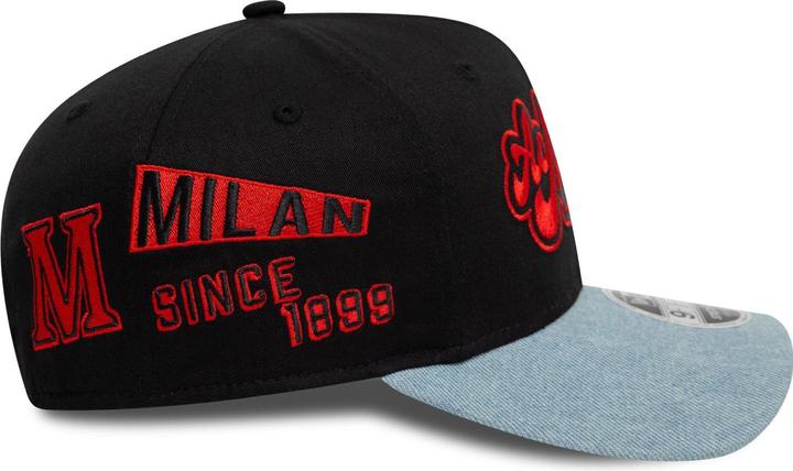 Produktbild New Era 9Fifty Stretch Snapback Cap - DENIM AC Mailand - M/L (M, L)