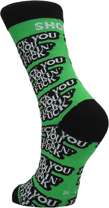 Actual product image Sexy Socks Fuck You (42 - 46)