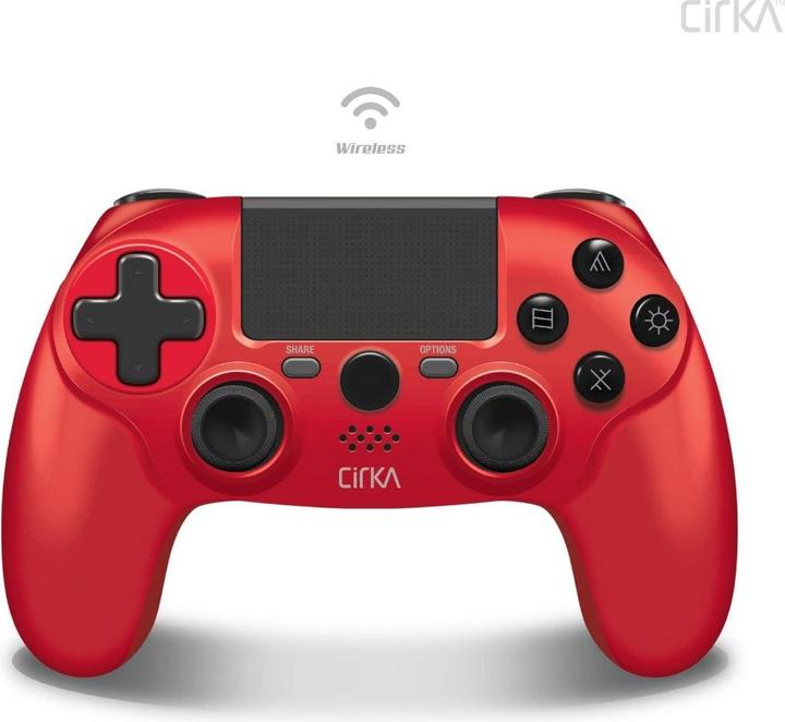 Image du produit Hyperkin Manette sans fil Nuforce - PS4/PC/Mac (Rouge) (PS4, PC)