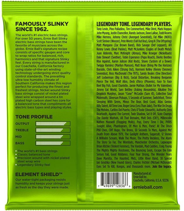 Produktbild Ernie Ball Regular Slinky 5-String (5 x, E-Bass, 0.13")