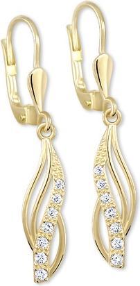 Brilio Fashion earrings with crystals 745 239 001 00877 0000000