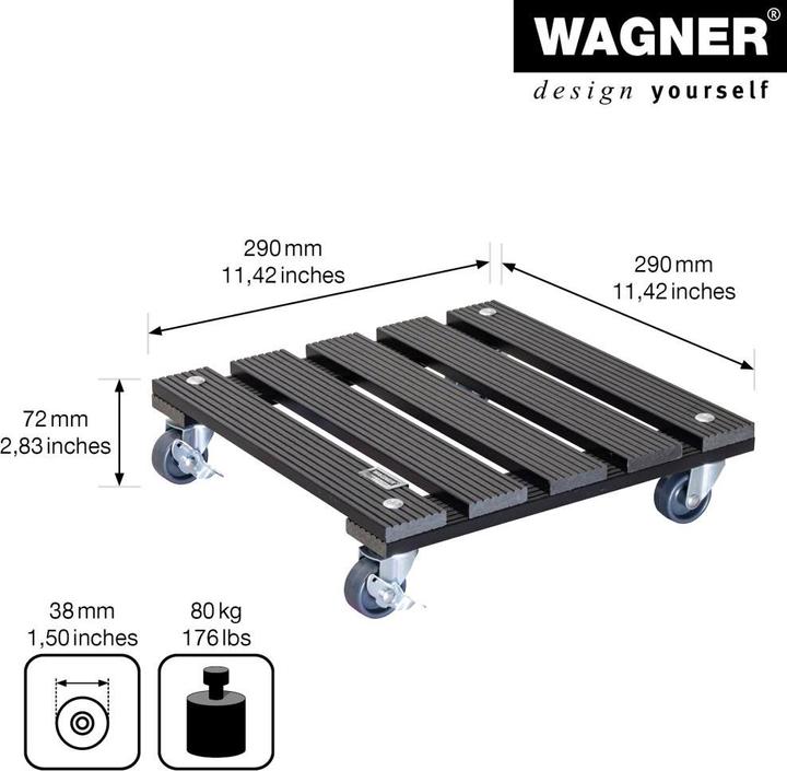 Productafbeelding Wagner System WPC met meerdere rollen