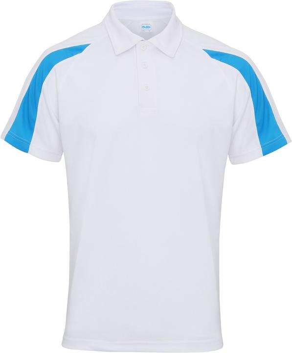Awdis Just Cool Kurzarm Polo Shirt Mit Kontrast Panel (XXL)