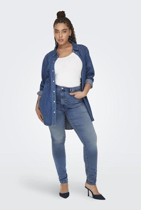 Actual product image Only CARFOREVER Hohe Taille Skinny Fit Jeans Skinny Jeans (46)