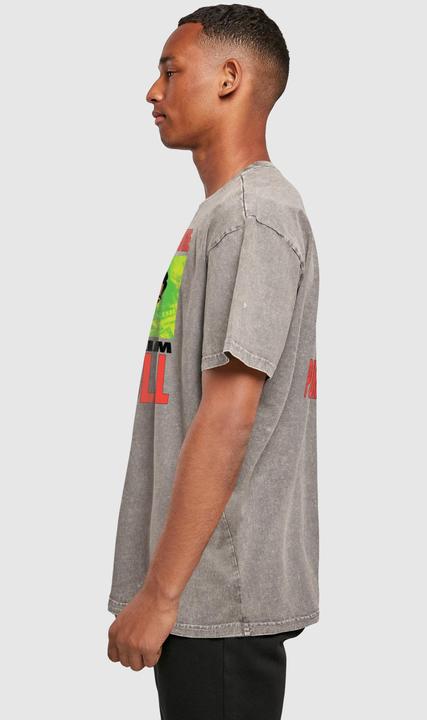 Actual product image Merchcode Eric B & Rakim - Pump up the volume Acid Washed Heavy Oversize Tee - 116293 (XL)