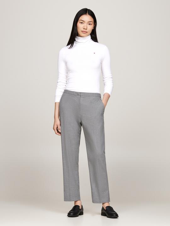 Image du produit Tommy Hilfiger Pull à col roulé slim pour femme (L)