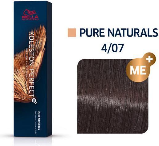 Produktbild Wella Koleston Perfect Me+ Pure Naturals (4/07 mittelbraun natur-braun)