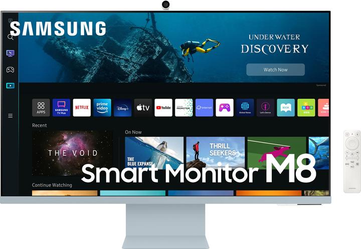 Samsung Smart Monitor M8 (3840 x 2160 Pixel, 32")
