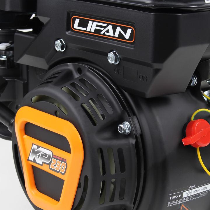 Produktbild Wiltec LIFAN KP230 20mm Benzinmotor Einzylinder 6,5PS Motor Rüttelplatte Baumaschine