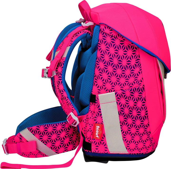 Produktbild Scout Sunny II Neon Safety Schulranzen-Set 4-teilig (22 l)