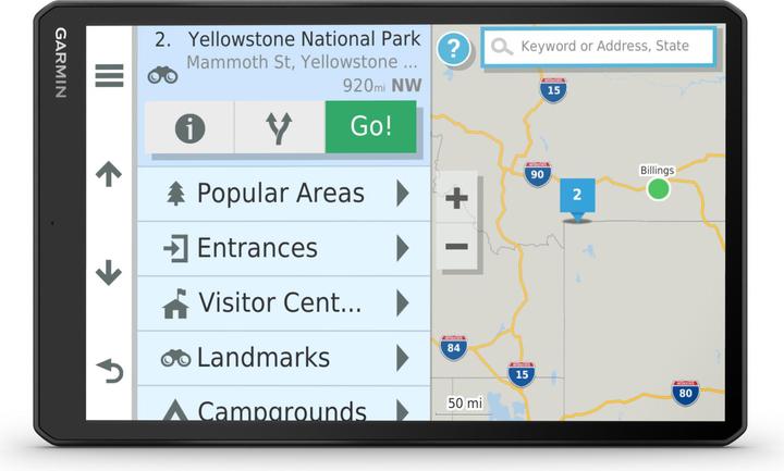 Actual product image Garmin Camper 1090 (10")