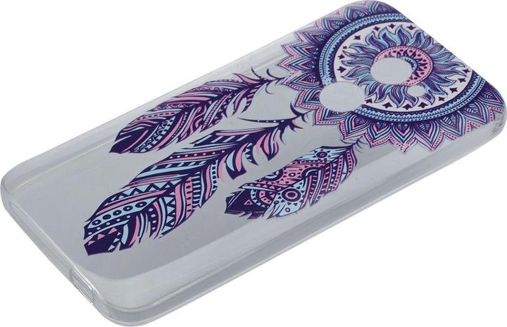 Produktbild König Design Henna Cover für Alcatel A5 LED Case Schutz Hülle Silikon Bumper Traumfänger Neu (Alcatel A5 LED)
