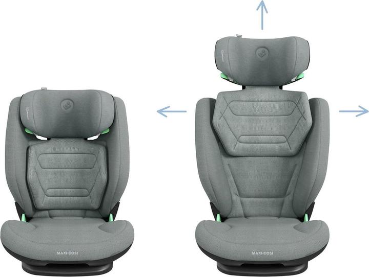 Actual product image Maxi-Cosi MC RodiFix Pro2 I-Size au.grey (Child seat, ECE R129/i-Size Standard)