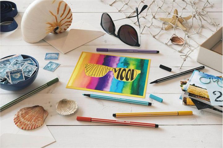 Produktbild STABILO Pen 68 Premium-Filzstift (Hellgrün, 1 x)