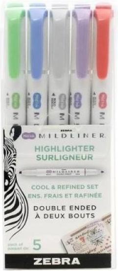 Produktbild Zebra Leuchtstift (Mehrfarbig, 5 x)