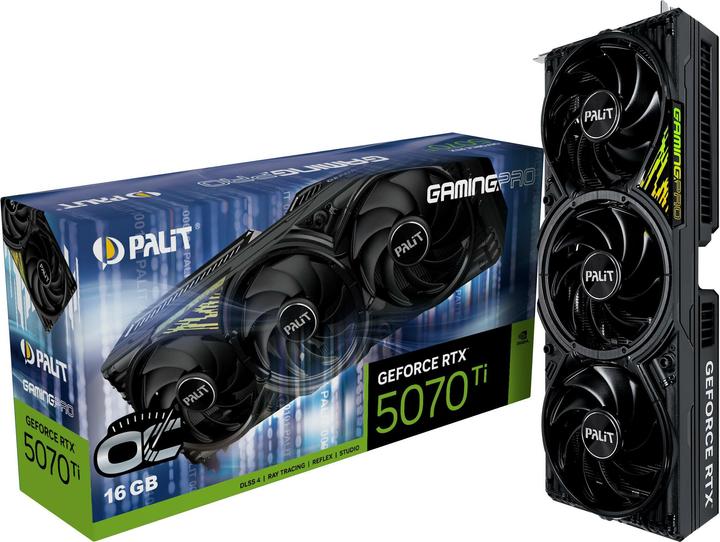 Actual product image Palit GeForce RTX 5070 Ti GamingPro OC V1 (16 GB)