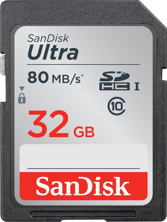 SanDisk Ultra U1 (32 GB, SDHC, U1, UHS-I)