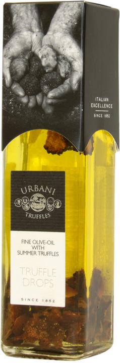 Image du produit Urbani Tartufi Huile d'olive morceaux de truffe noire aromatisée (100 ml)