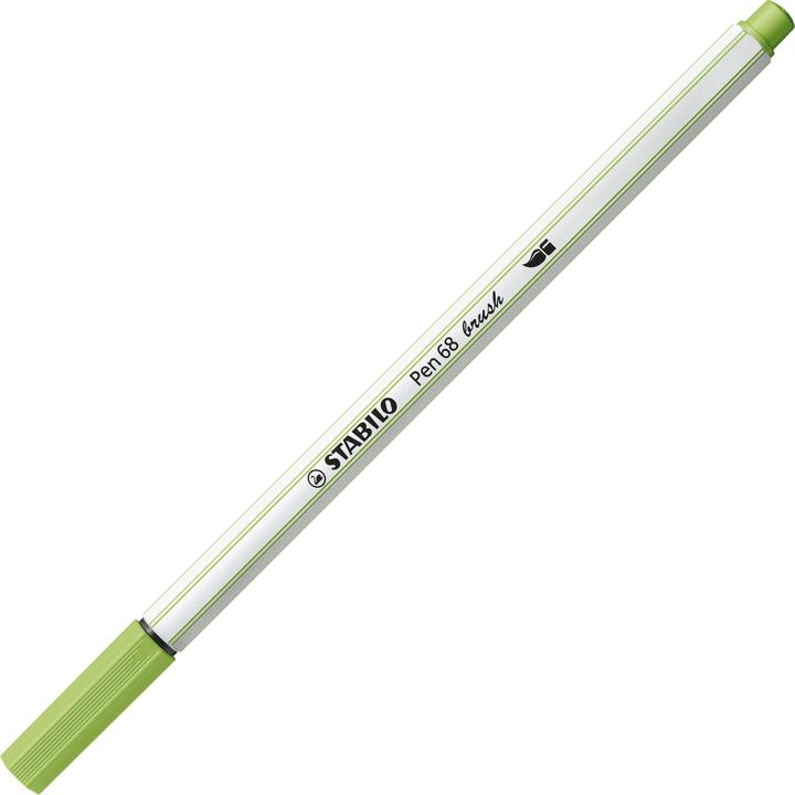 Produktbild STABILO Pen 68 brush Premium-Filzstift (Pistazie, 1 x)