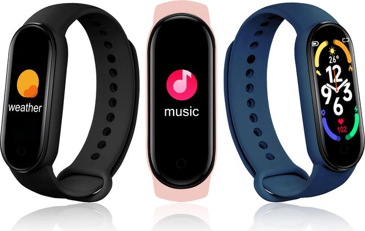Image du produit PhoneLook Active Fitness Tracker M7 Bracelet sportif intelligent Montre connectée Bluetooth foncé