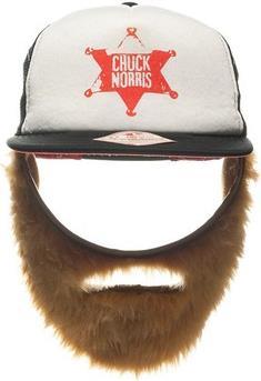 Chuck Norris cap with beard