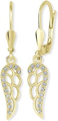 Brilio Unique yellow gold earrings 745 239 001 01050 0000000
