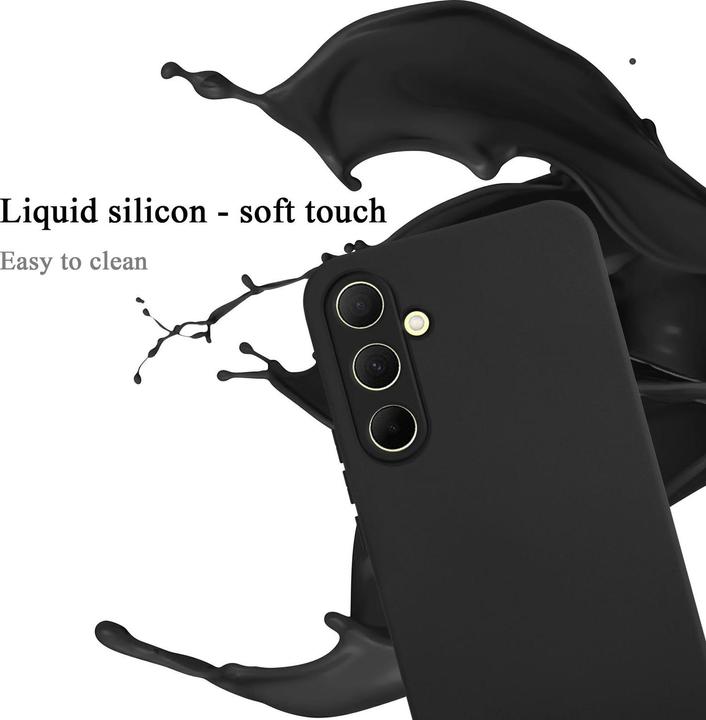 Actual product image Cadorabo Case for Samsung Galaxy A35 TPU in liquid protection silicone design (Samsung Galaxy A35)