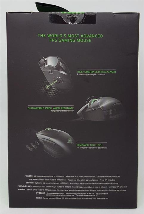 Actual product image Razer Basilisk (Cable)
