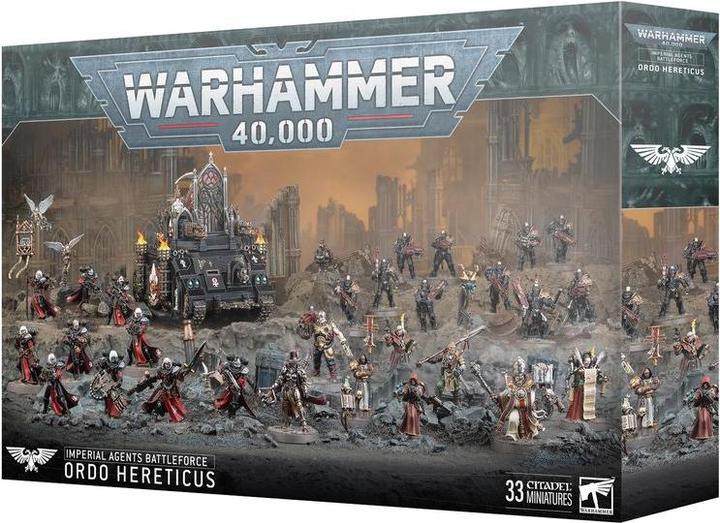 Immagine prodotto Games Workshop Warhammer 40k - Battleforce Agents Imperiaux : Ordo Hereticus (2024) (Materiale sintetico)