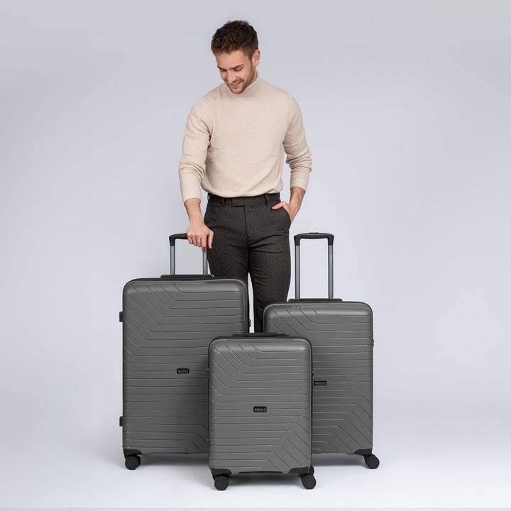 Actual product image Redolz Essentials 05 3-SET 4 wheels 3-piece suitcase set (217 l, XL (from 140l))