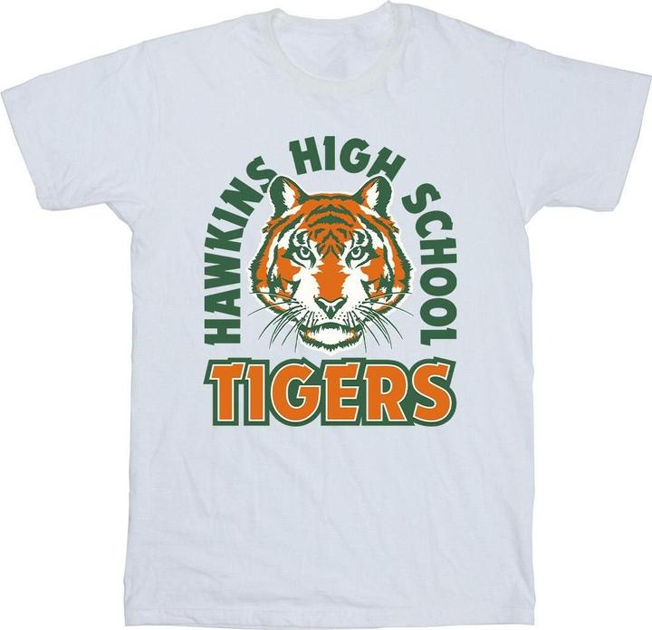 Produktbild Netflix Stranger Things Hawkins Arch Tiger TShirt Jungen (152, 158)