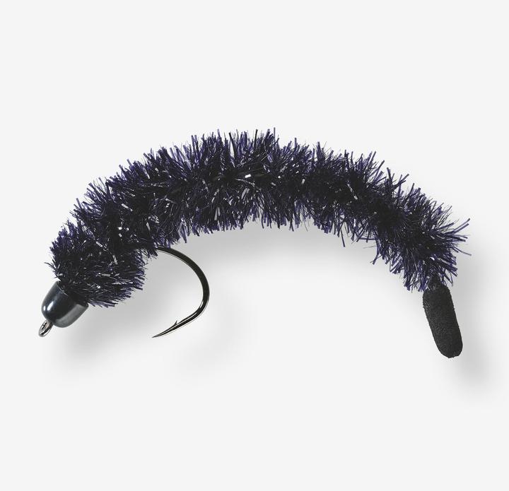 Immagine prodotto Caperlan Streamer Wurm - Predator HRK-63 nero (11 cm)