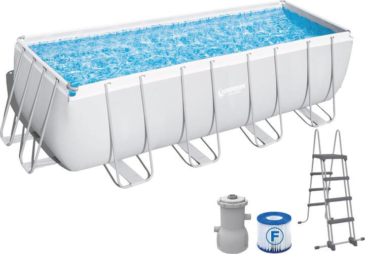Actual product image Sundream Set with pump and ladder (450 x 220 x 122 cm)