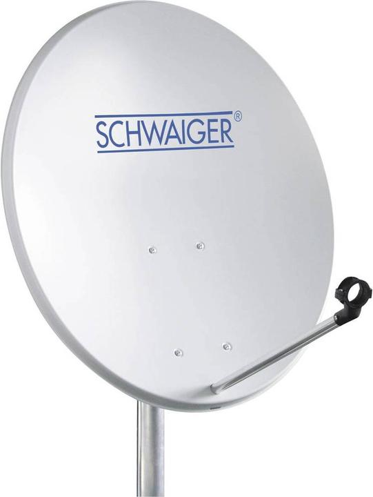 Produktbild Schwaiger SAT-Anlage ohne Receiver Teilnehmer-Anzahl: 2 (Parabolantenne, DVB-S / -S2, DAB/ DAB+)