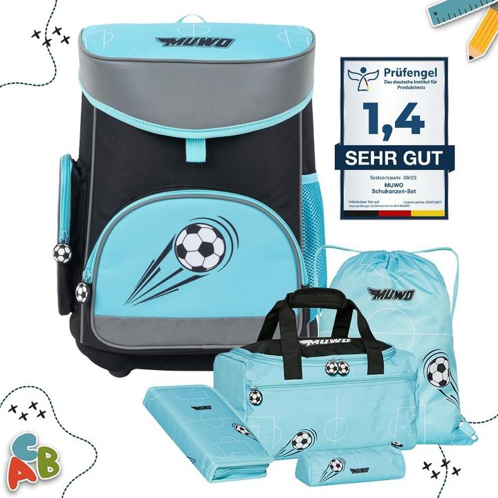 Actual product image Muwo Ergonomisches Schulranzen-Set (20 l)