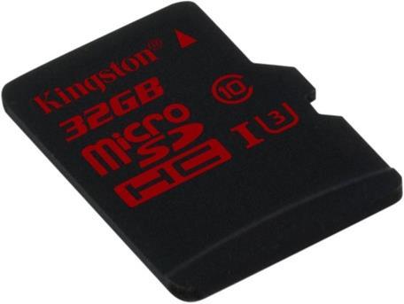 Kingston microSDHC Card 32GB UHS-I U3 (32 GB, microSDHC, U3, UHS-I)