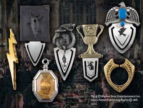 Productafbeelding Noble Collection Harry Potter Bladwijzer Set van 7 De Horcrux Collectie